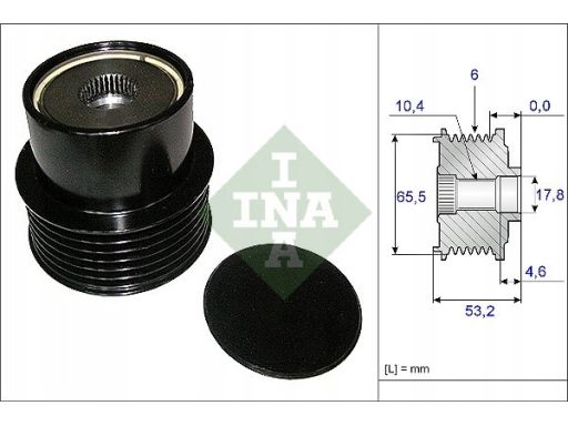 Sprzęgło Jednokierunkowe Alternatora 535 0195 10