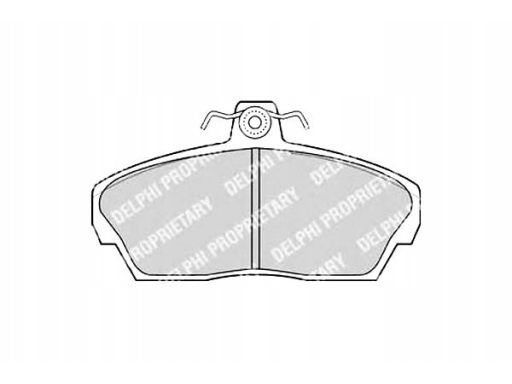 Klocek Hamulcowy Kpl. Lp911