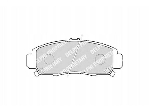 Klocek Hamulcowy Kpl. Lp1704