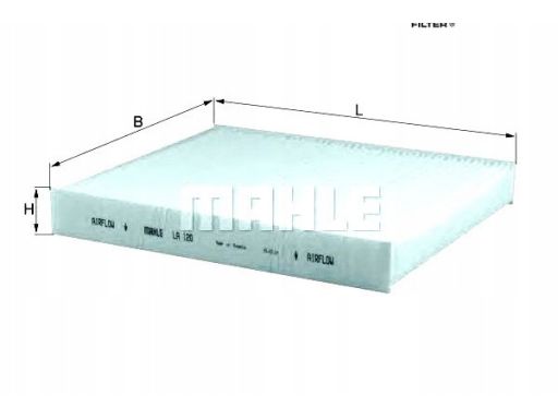 Filtr Kabiny La 120