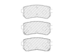 Klocek Hamulcowy Kpl. Klocek Hamulcowy Kpl. Tył (Z Dodatkami), Pasuje