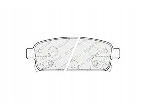 Klocek Hamulcowy Kpl. Lp2167