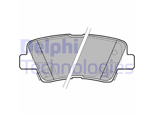 Klocek Hamulcowy Kpl. Lp2195