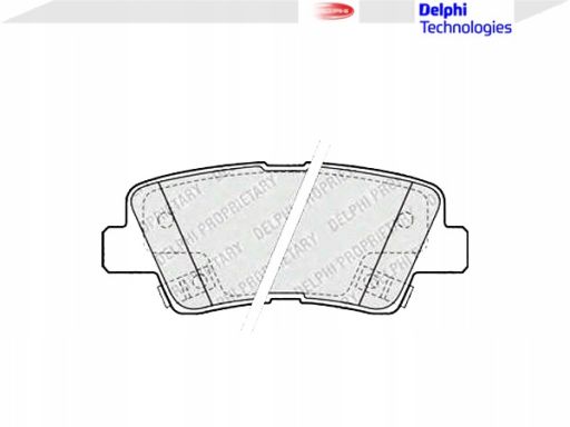 Klocek Hamulcowy Kpl. Lp2195
