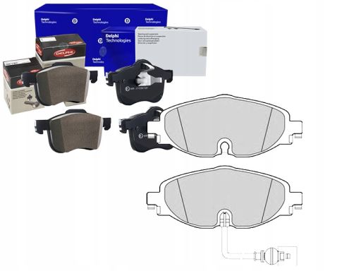 Klocek Hamulcowy Kpl. Lp2698