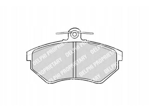 Klocek Hamulcowy Kpl. Lp770