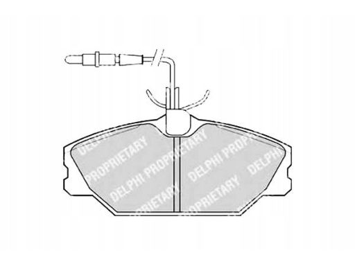 Klocek Hamulcowy Kpl. Lp788