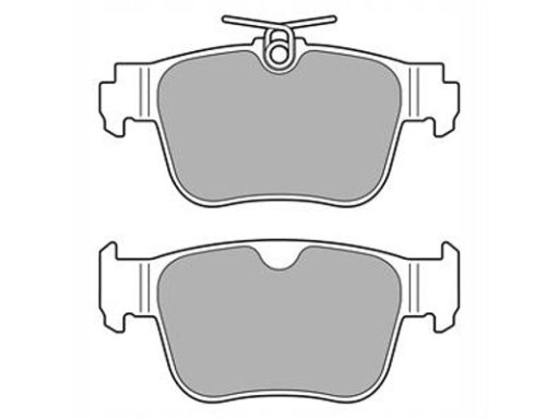 Klocek Hamulcowy Kpl. Lp3669