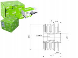 Sprzęgło Jednokierunkowe Alternatora 588043