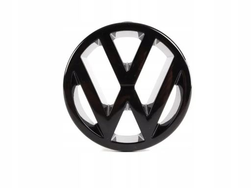 Czarny Emblemat znaczek grill Vw Golf II III OE 323853601041