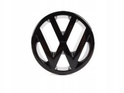 Czarny Emblemat znaczek grill Vw Golf II III OE 323853601041
