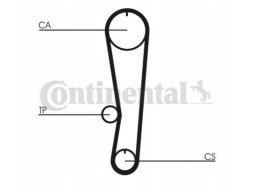 Zestaw Paska Rozrządu Ct568K1