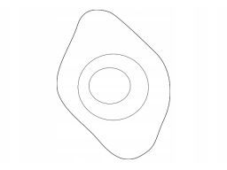 Uszczelka kolektora wydechowego Mercedes W208 W209