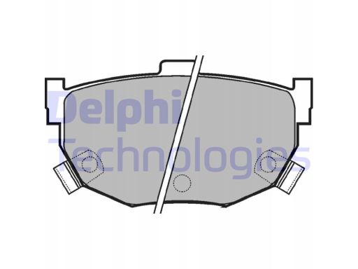 Klocek Hamulcowy Kpl. Lp1073
