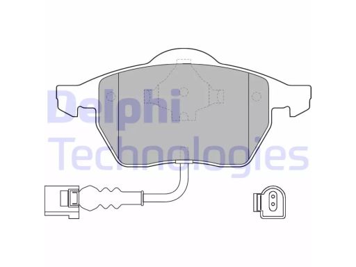 Klocek Hamulcowy Kpl. Lp1525