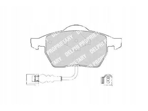 Klocek Hamulcowy Kpl. Lp1525