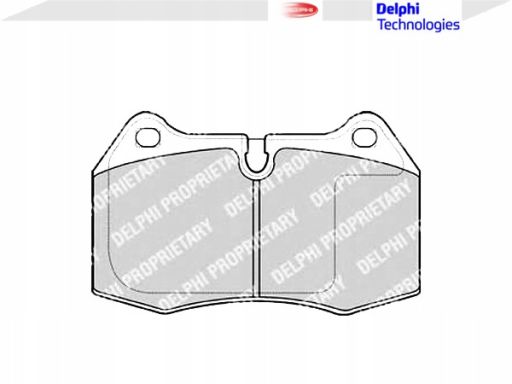 Klocek Hamulcowy Kpl. Lp1584