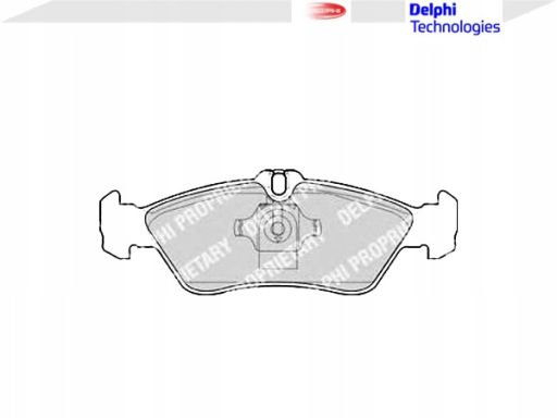 Klocek Hamulcowy Kpl. Lp1596