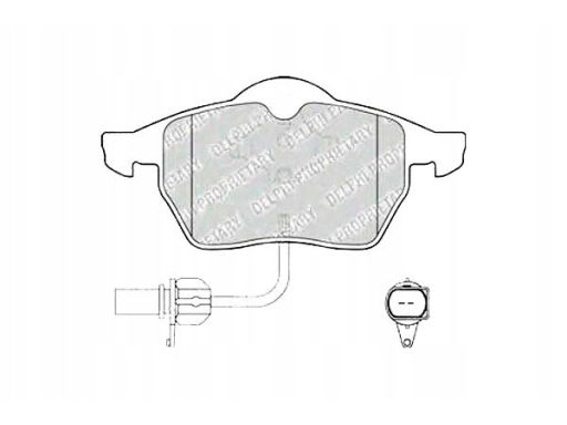 Klocek Hamulcowy Kpl. Lp1672