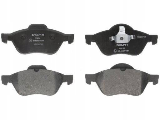 Klocek Hamulcowy Kpl. Lp1714