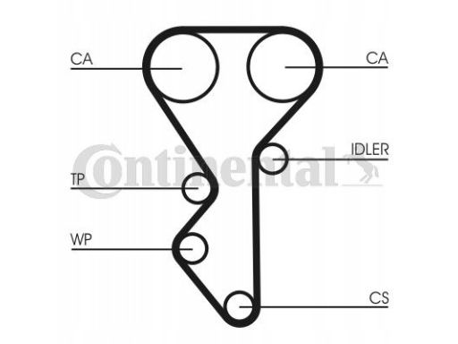 Pasek Rozrządu Ct955