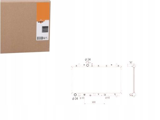 Chłodnica Silnika 53580