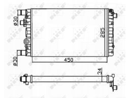 Chłodnica Silnika 53602