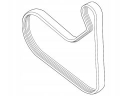 Pasek Klinowy BMW Seria 1 F40 2 F45 F46 X1 F48