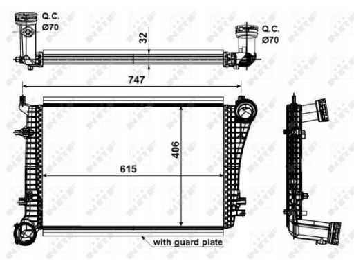 Chłodnica Powietrza Doładowującego 30199