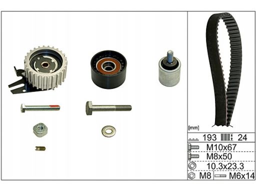 Zestaw Paska Rozrządu 530 0619 10