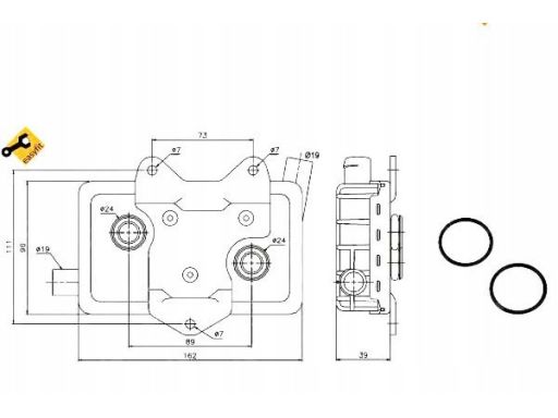 Chłodnica Oleju 31180