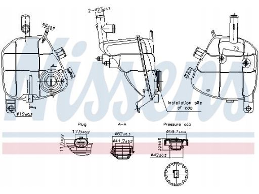 Zbiorniczek Zbiornik Wyrównawczy Płynu Chłodzącego Mercedes Gl M Sls A