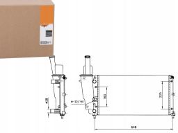 Chłodnica Silnika 58072