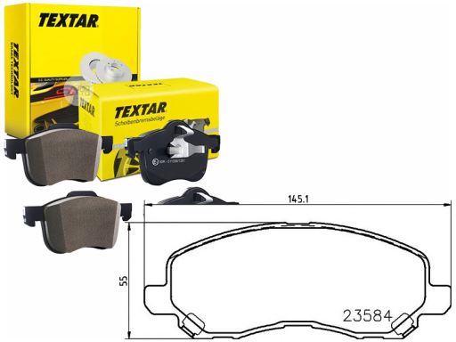 Klocek Hamulcowy Kpl. 2358403