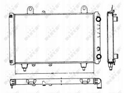 Chłodnica Silnika 58749