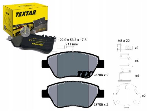 Klocek Hamulcowy Kpl. 2370601