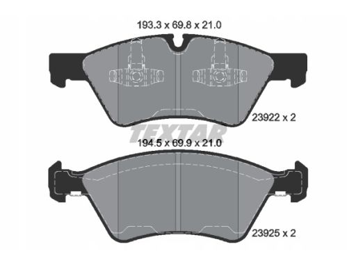Klocek Hamulcowy Kpl. 2392201