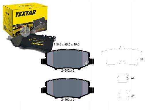 Klocek Hamulcowy Kpl. 2460201