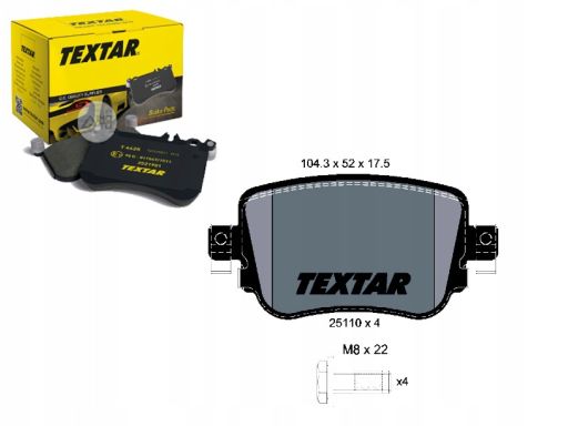 Klocek Hamulcowy Kpl. 2511003