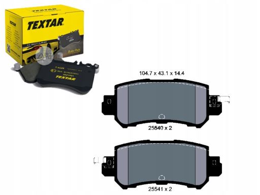 Klocek Hamulcowy Kpl. 2554001