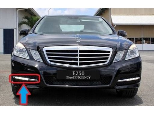 Listwa chrom światła dzienne Mercedes W212 E L P A2128851774