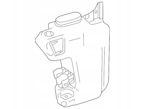 Zbiornik płynu spryskiwaczy ORYGINAŁ Mercedes W231