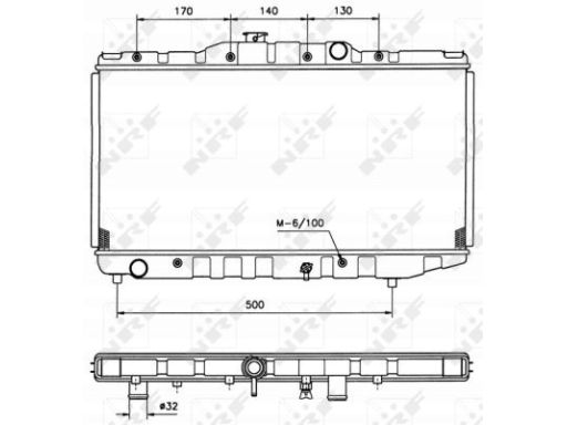 Chłodnica Silnika 526711