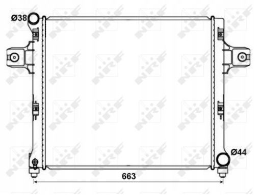 Chłodnica Silnika 53191