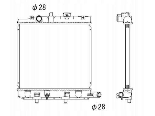 Chłodnica Silnika 53291