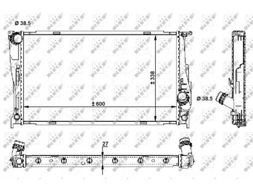 Chłodnica Silnika 59210