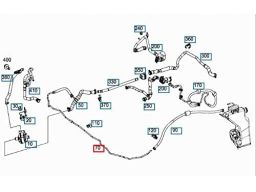 Przewód wody chłodniczy Mercedes W213 W238 C238 OE