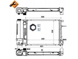 Chłodnica Silnika 53426