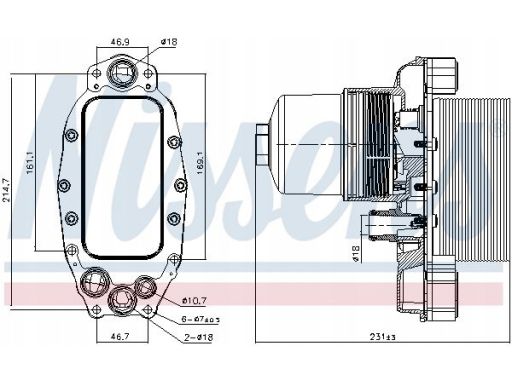 Chłodnica Oleju 90948
