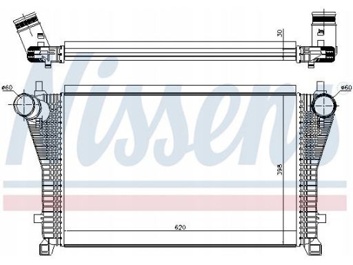 Chłodnica Powietrza Doładowującego 96494